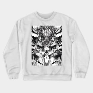 Reflected sketch design Crewneck Sweatshirt